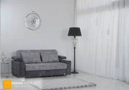 کاناپه تختخواب شو مدل اکسان دسته دوبل اورنگ